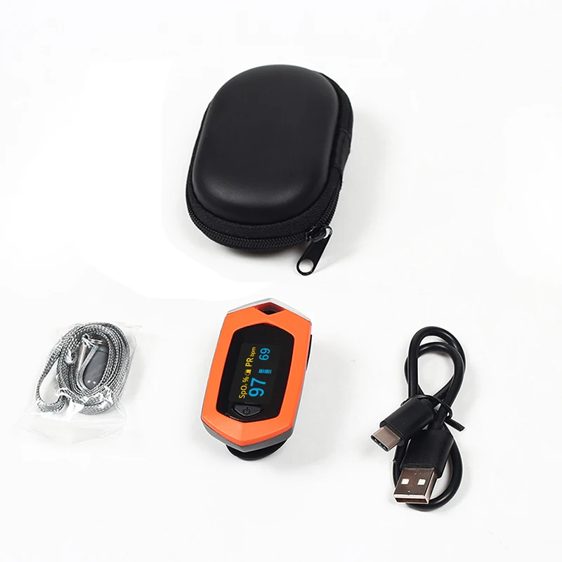 Оксиметр de Dedo Пальчиковый Пульсоксиметр Saturatiemeter Vinger OLED Usb Pulsossimetro Монитор