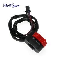 moflyeer motorbike handlebar mount push button start kill on off headlight fog light switch 12v motorcycle switches