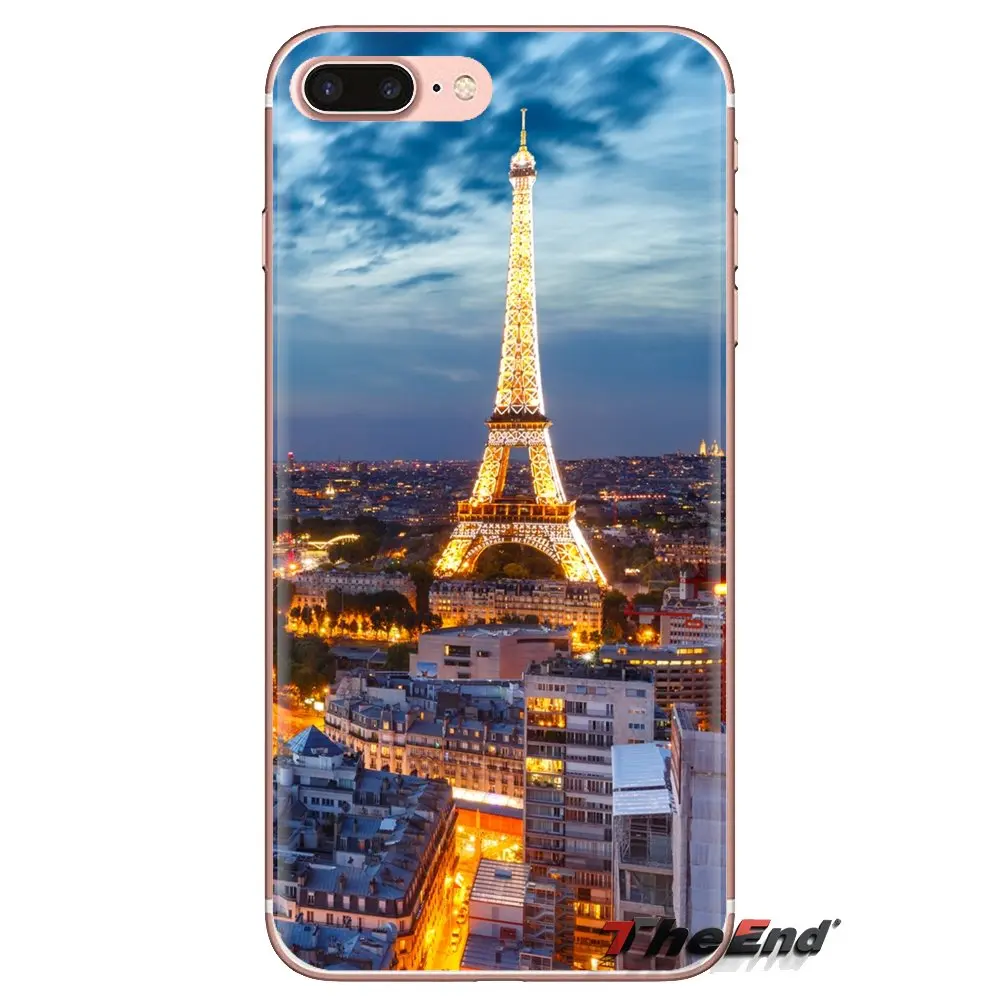 Париж обои для Huawei Mate Honor 4C 5C 5X 6X 7 7A 7C 8 9 10 8C 8X 20 Lite Pro мягкие прозрачные чехлы |