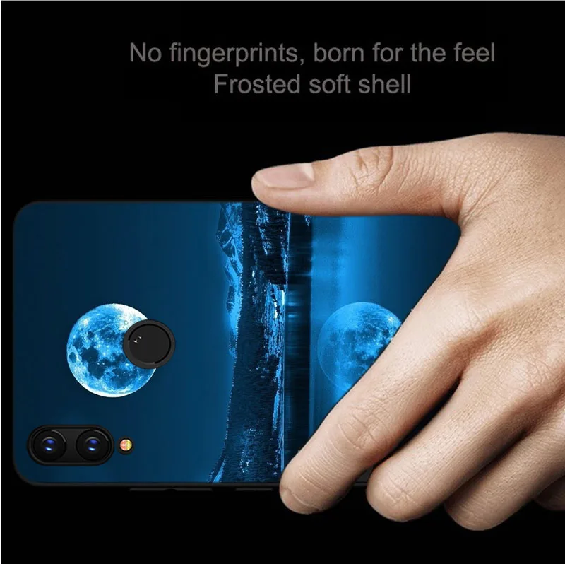 Чехол для huawei honor 20 Pro View 8 9 10 lite 8c 8x8 s 7X 6X Play 10i 20i черный мягкий силиконовый чехол
