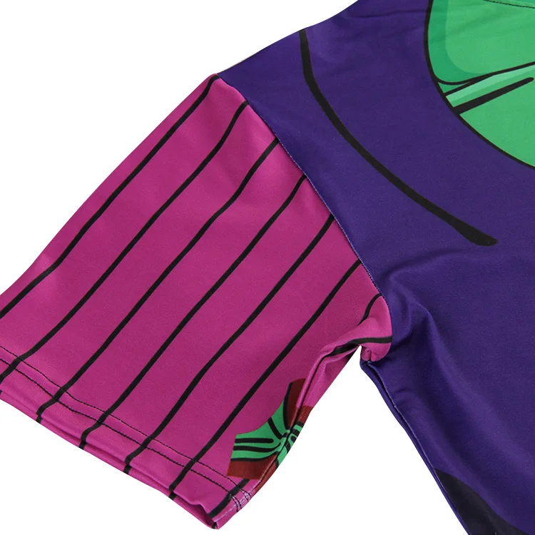 Новые мужчины 2016 летняя мода Футболка новых людей топ тройники мультфильм dragonball