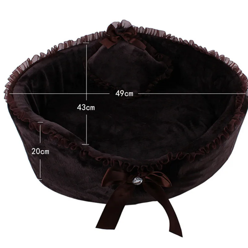 2016 новый стиль коврики для собак маленький домик кошек и щенков Круглый