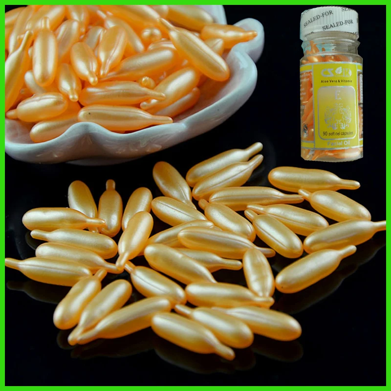 Anti-wrinkle acid 90 шт/бутылка витамин е эссенция капсулы антивозрастная Сыворотка для удаления прыщей отбеливающий крем эссенция VE для лица веснушки капсулы - Вес нетто: Anti-wrinkle acid