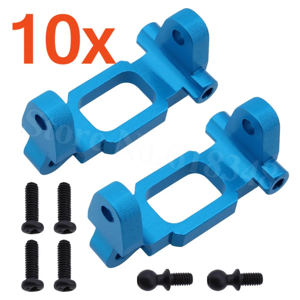 10 пар алюминиевых передних втулок несущей базы C (L/R) для 1/18 Revel 24540 Scorch Hobbico Dromida