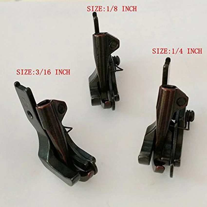 Прижимные лапки JUKI DNU 1541 для подножки стопы подходит моделей 206 225 226 255 277RB # S585-1/4 1/8