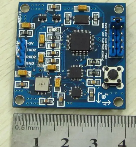 Бесплатная Доставка! ИДУ AHRS 10DOF модуль датчика MPU6050 HMC5883 BMP085 отношение инструмент