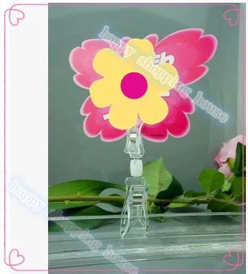 Рекламный зажим для полки популярный большого пальца ярлык товаров в