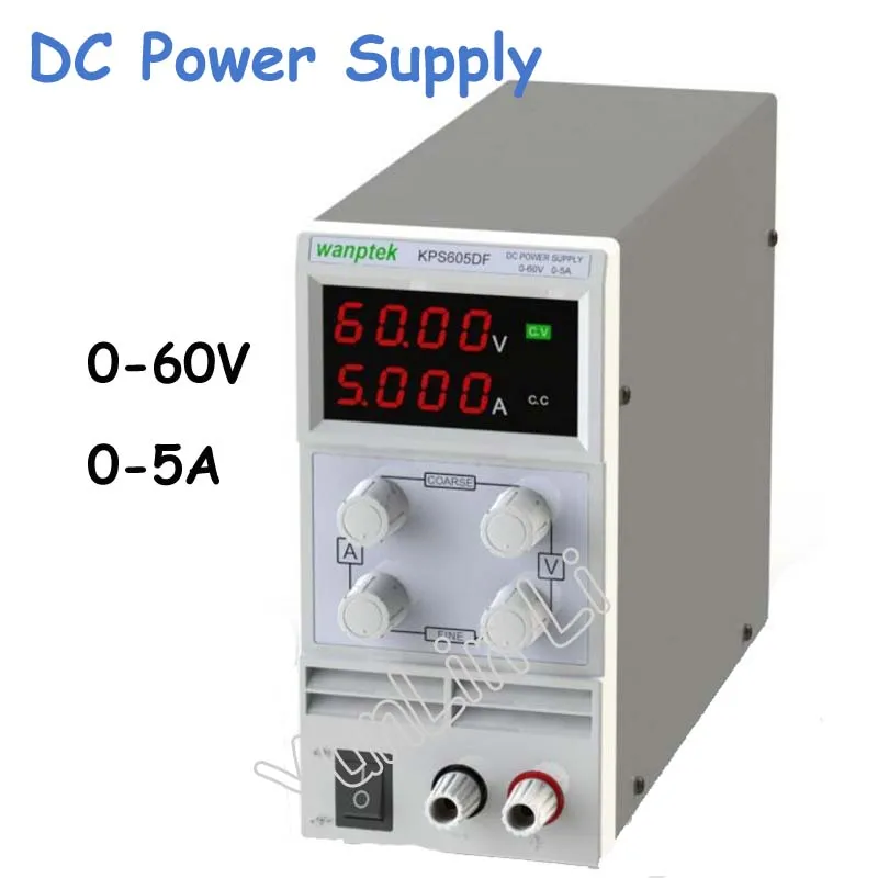 0 60 V/0 5A DC источник питания 110 V 230 1 V/0.001A светодиодный цифровой Регулируемый