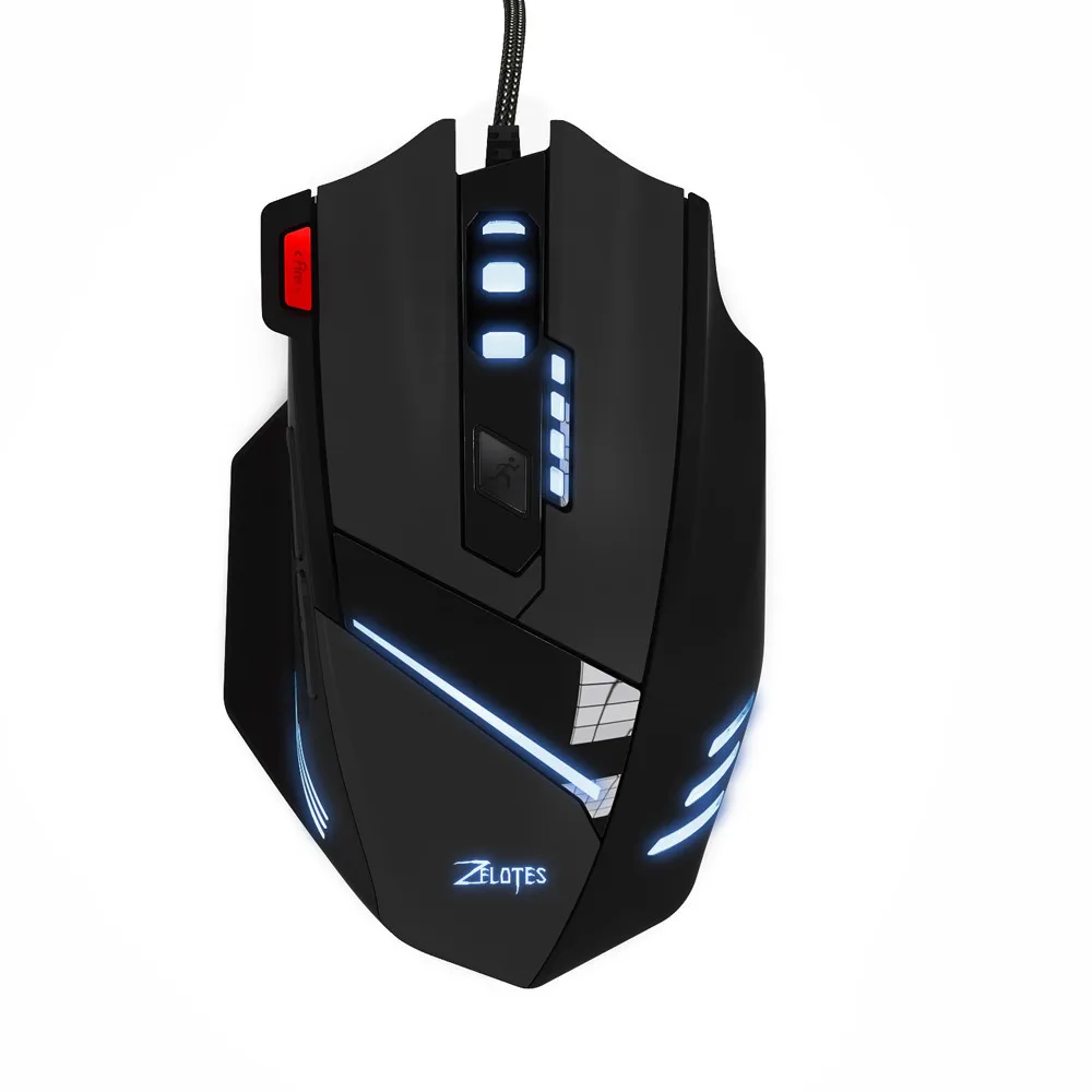Профессиональная проводная мышь для компьютерных игр T 60 7200DPI профессиональная