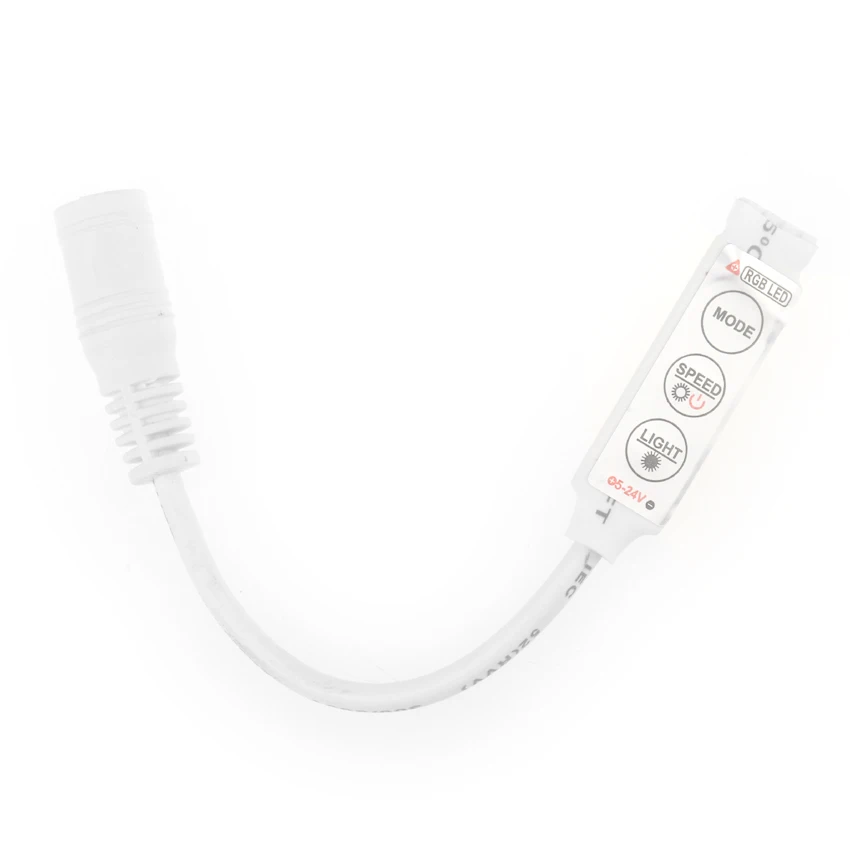 4 контактный и гнездовой разъем постоянного тока мини 3 ключа rgb led контроллер