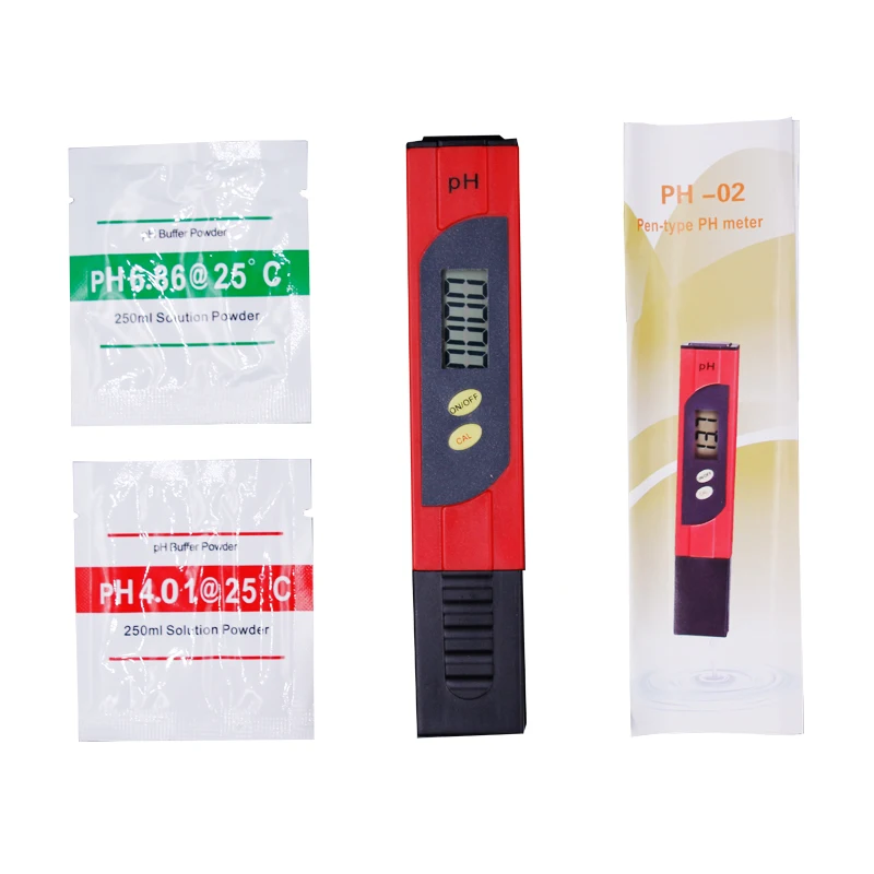 

BY dhl/fedex 100pcs/lot Pocket Pen Water PH Meter Digital Tester for Aquarium Pool Water Laboratory with big screen 28%
