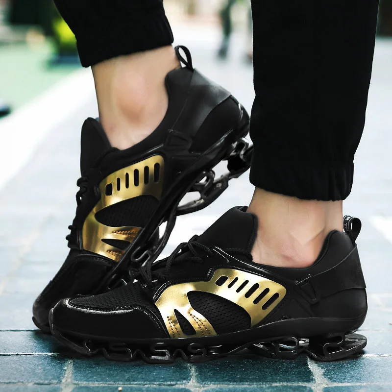 Мужские спортивные беговые кроссовки мужские дышащие с музыкальным ритмом обувь