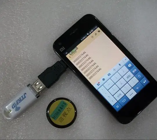New13.56 MHz jt502 ISO 14443 a RFID USB ручка ридер может работать с|Интегральные схемы| |