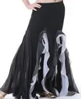 Женская шифоновая юбка для танца живота 9 цветов на выбор 2018 | Тематическая одежда