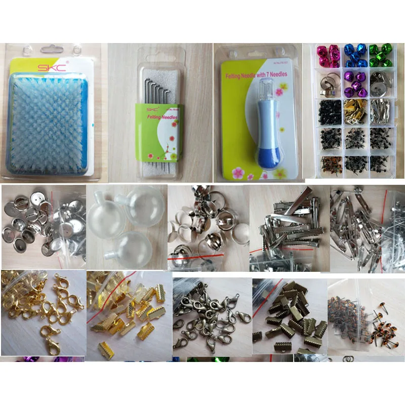 Wfpfpbec DIY шерсть-ровинг шерсть для валяния инструменты глаза коврик ручка набор валяния игла с 7 игл