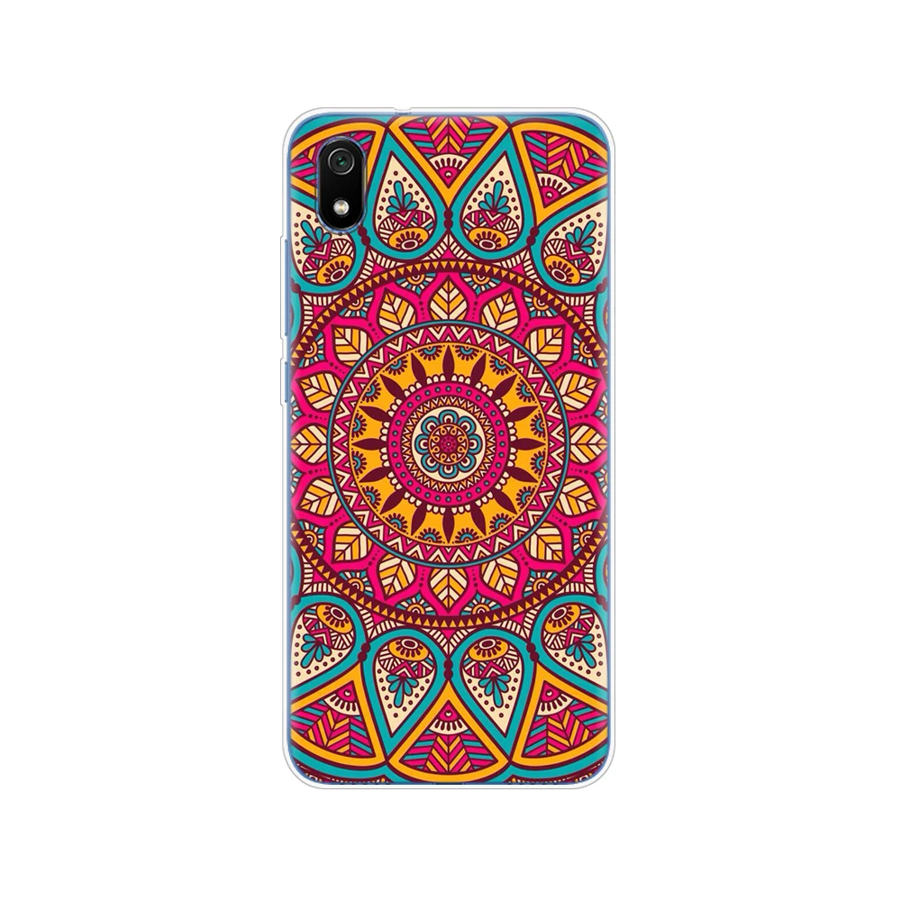 Чехол для xiaomi redmi 7a чехол coque oft tpu задняя силиконовая крышка для redmi 7 a бампер hongmi 7a copas кожа Ударопрочный fundas - Цвет: 10641