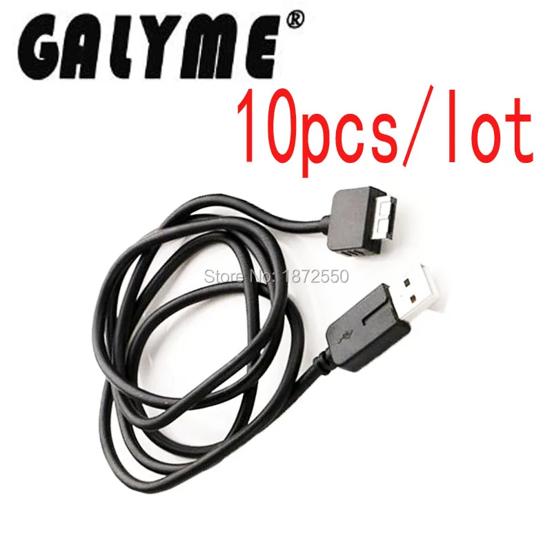 10 шт./лот горячая Распродажа новинка 3 фута черный цвет 2 в 1 USB кабель для передачи