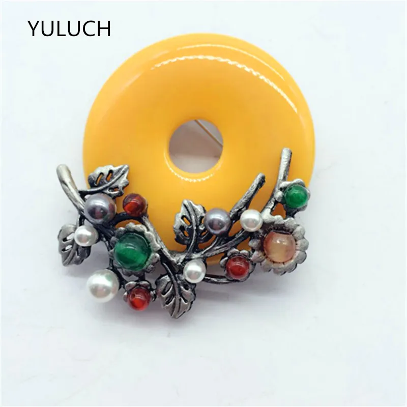 Новейшая модная брендовая Новинка глазури клевера счастливая трава лист