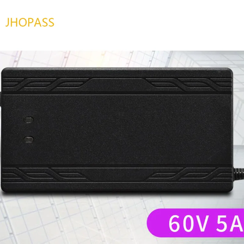 Фото Зарядное устройство для литиевых аккумуляторов 16s 17s 19s 20s LiFePO4 60V 5A, выход 67,2 V 71,4 V 69,4 V 73V, вход 110V-220V, зарядка для мотоцикла/электровелосипеда №2