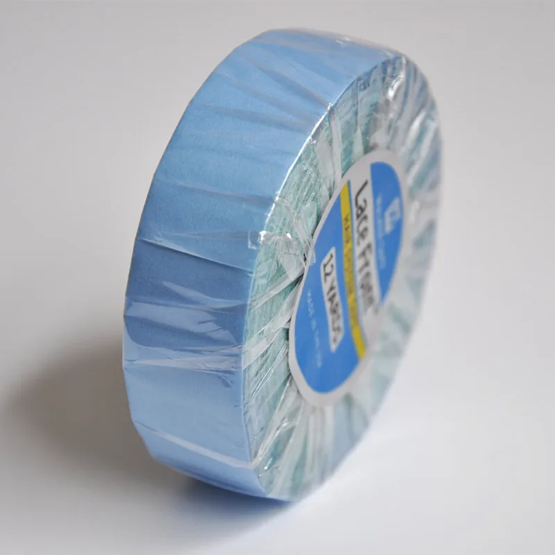 3/4inch*12yards Lace Front Support Blue Double Sided Tape For Hair Tape Extension/Toupee/Lace Wig