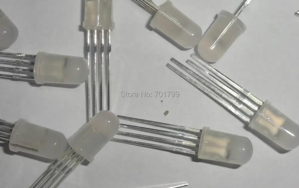 APA106-F55mm round hat RGB LED with APA-106 chipset insidefull colorfrosted | Освещение