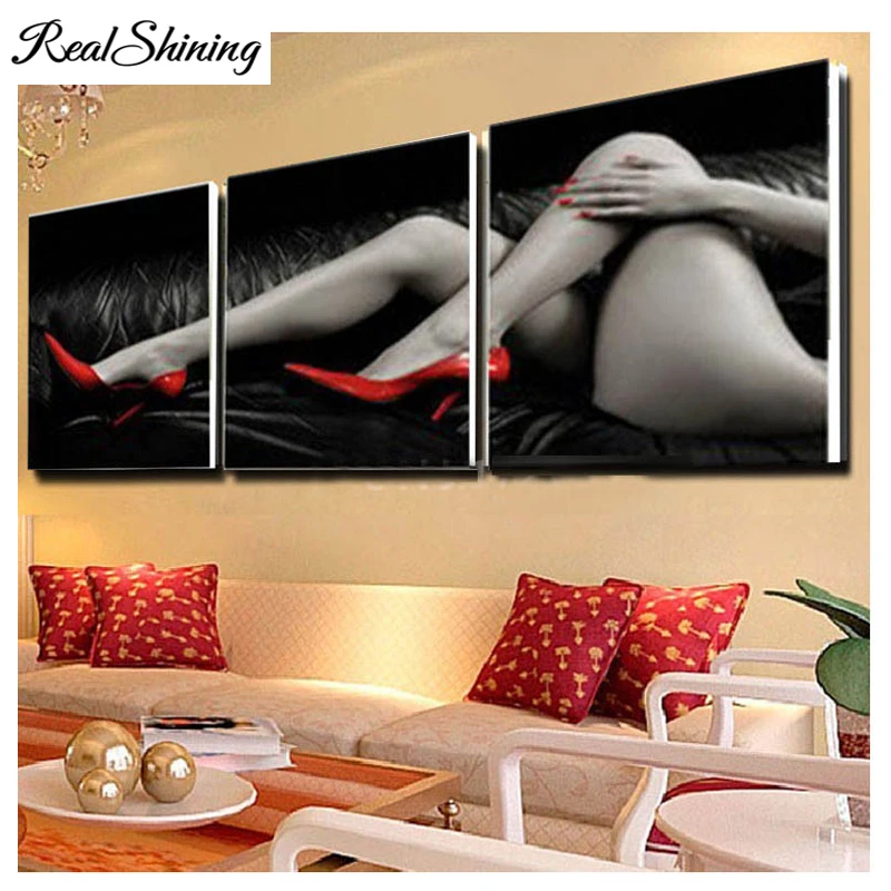 

3 шт. Алмазная картина квадратная/круглая Сексуальная Женская Тело 5D Diy Алмазная вышивка продажа фотографий со стразами FS6145