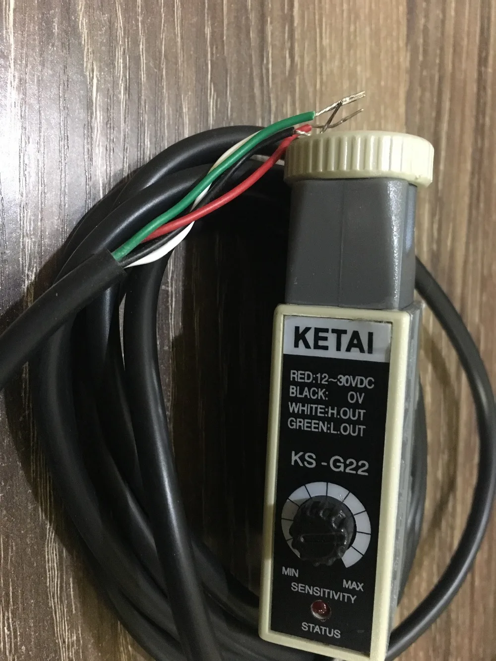 

KS-G22 KETAI color photoelectric sensors, color photoelectric switch Making electromechanical 12-30VDC
