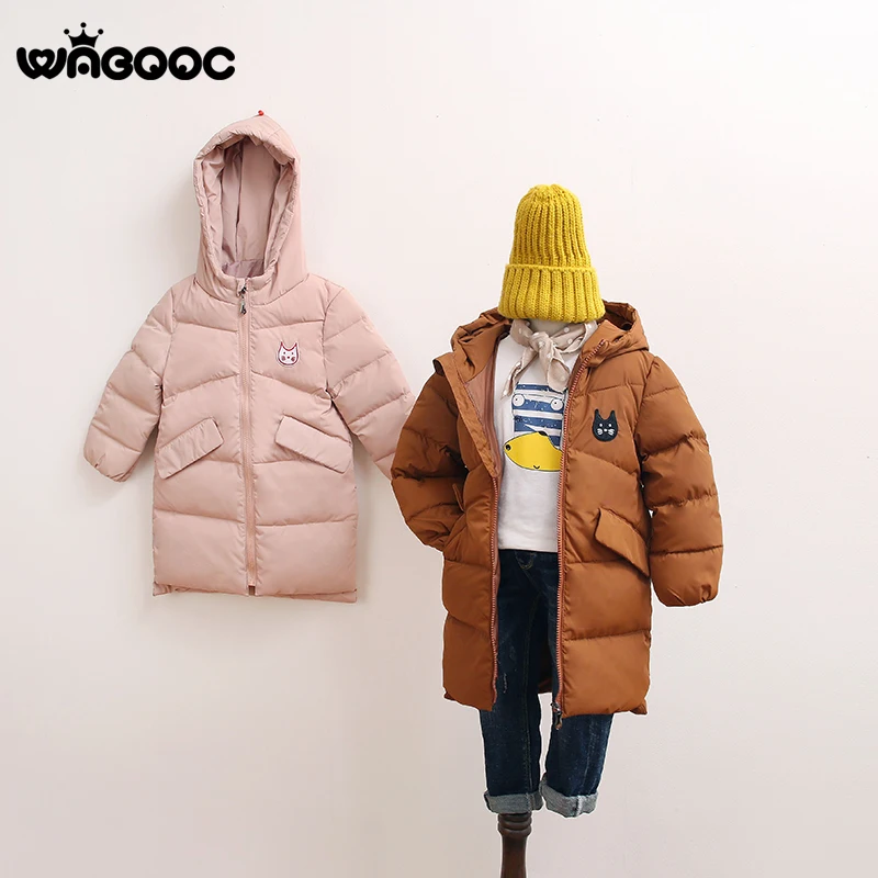 WABOOC новые детские мультяшная кошка для мальчиков и девочек одноцветное цвет