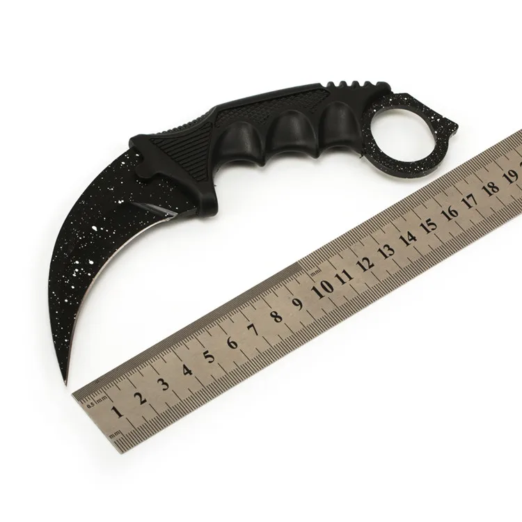 Karambit Ножи CS Go Counter Strike Hawkbill тактические Коготь шеи боевой бой лагерь Открытый