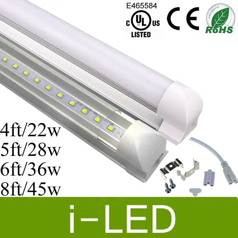 Интегрисветодиодный светодиодные трубки T8 односторонние светодиодсветодиодный