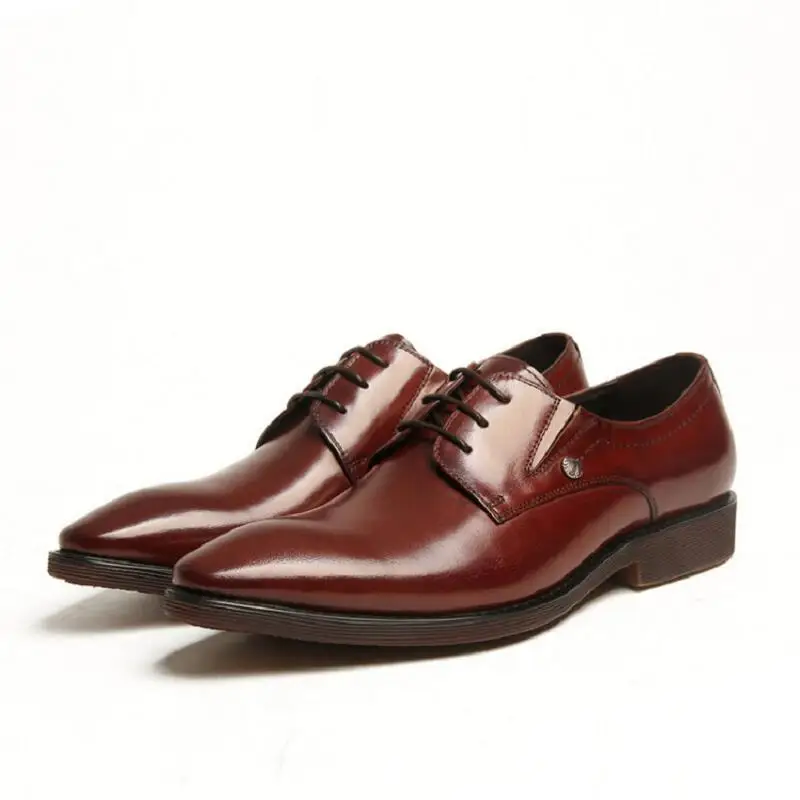 MYCOLEN/Новинка мужские мягкие модельные туфли из натуральной кожи Zapatos De Hombre