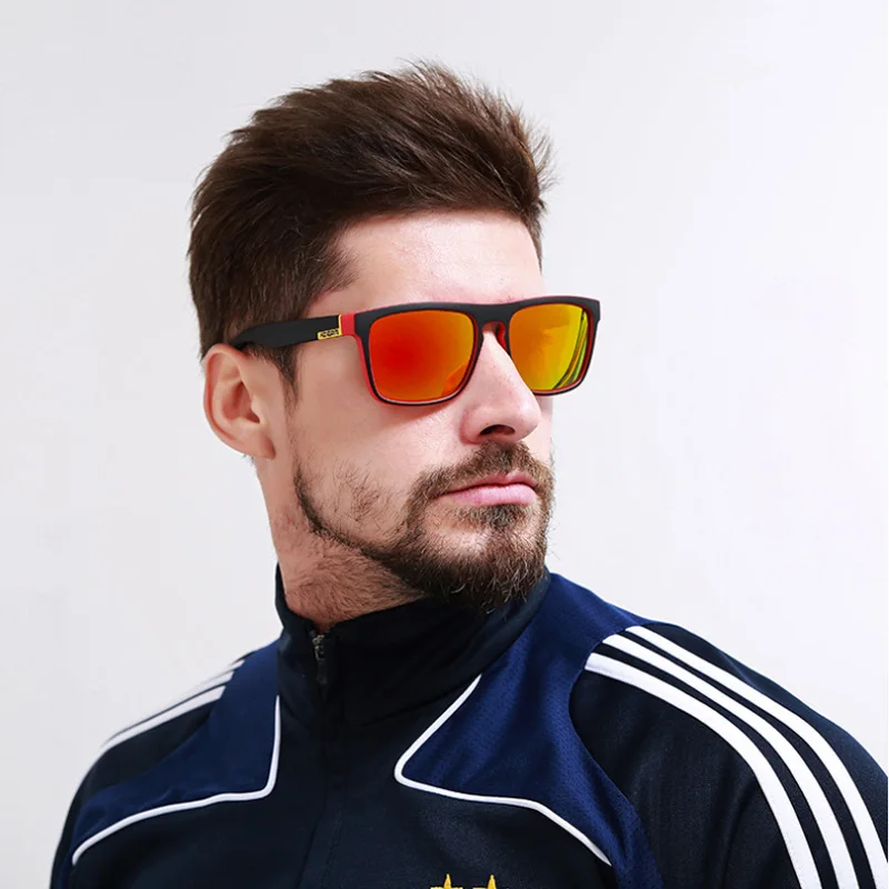 KDEAM Sports Style Polarized Sunglasses Men HD Driving Sun Glasses Ultralight Eyewear Frame Goggle Vintage Male Gafas sol XH26 | Аксессуары
