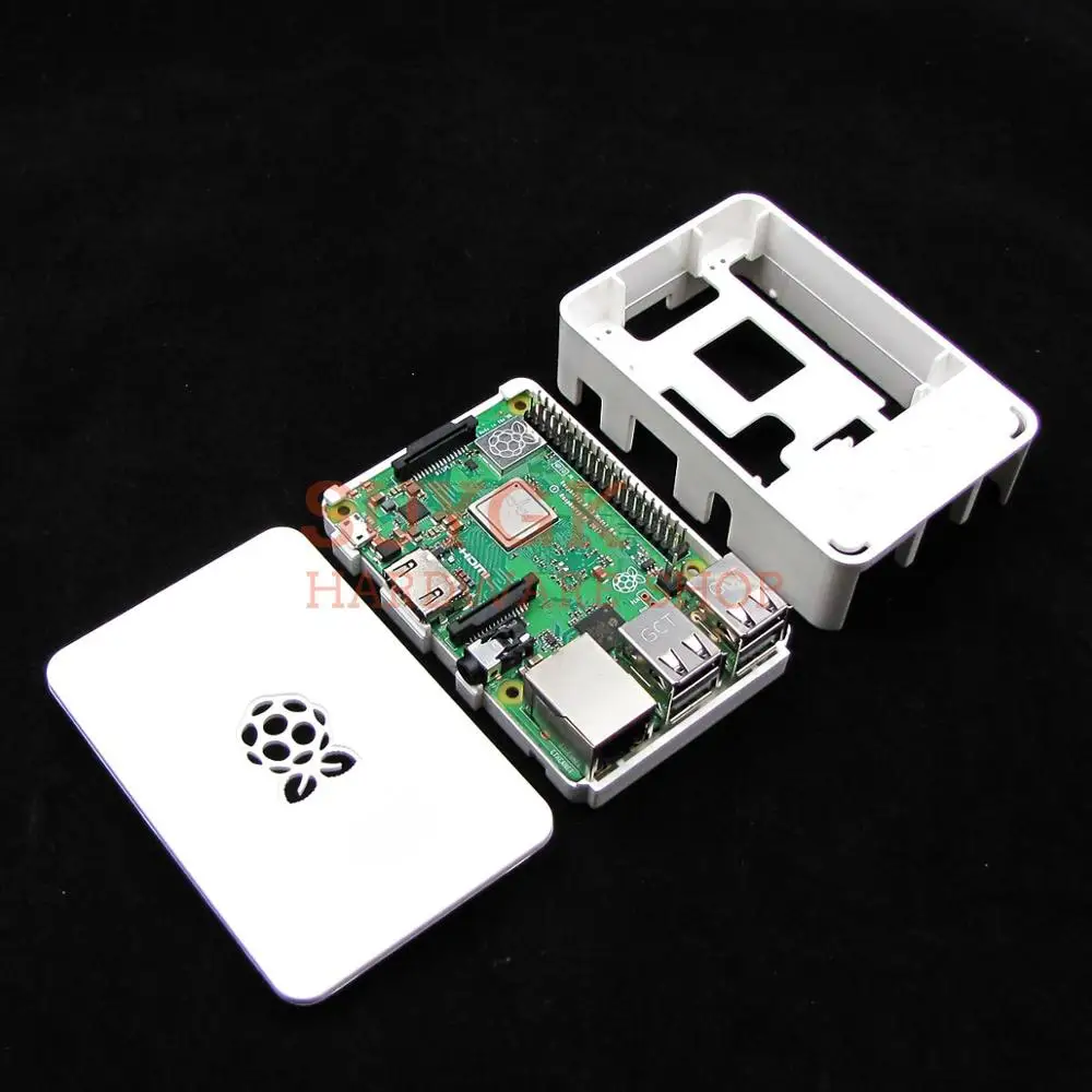 Белый Официальный чехол для Raspberry Pi 3 Model B+ плюс ABS пластиковый чехол Корпус Корпуса для PI3
