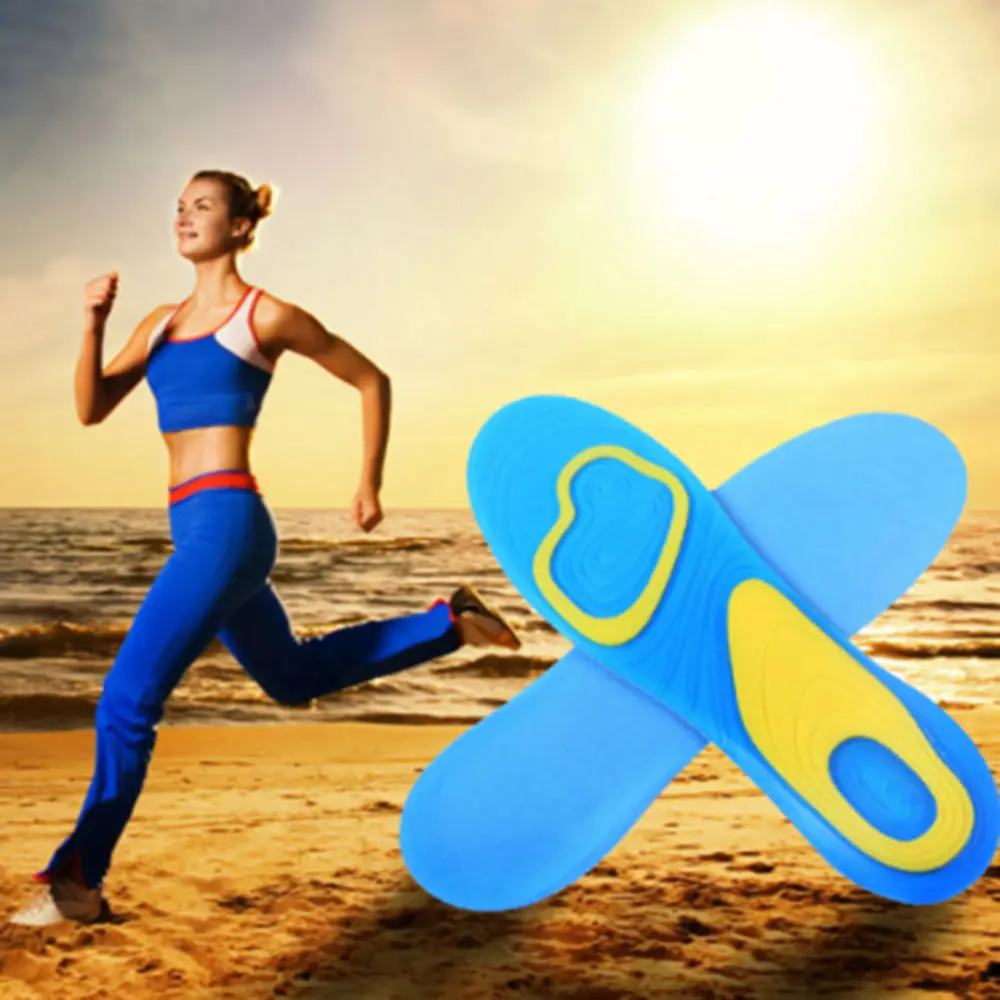 Стельки Силиконовые ортопедические 1 пара поддержка свода стопы Нескользящие