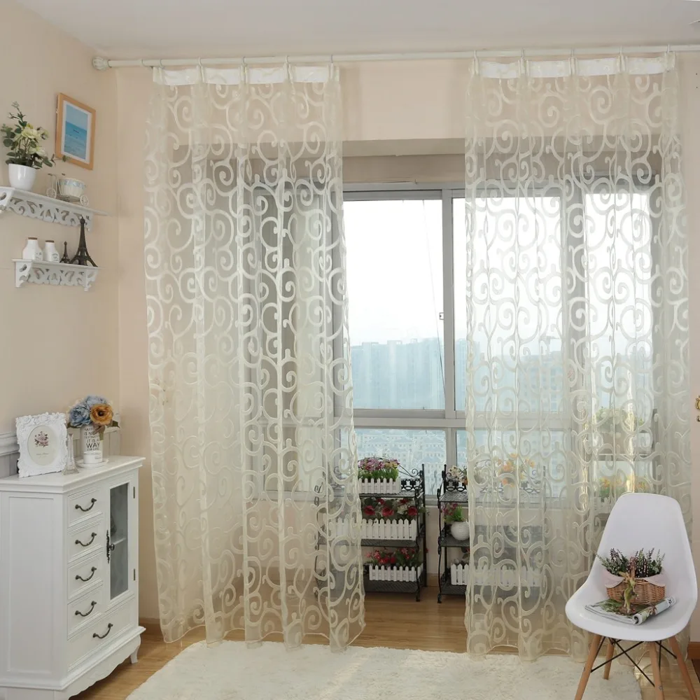 NAPEARL 1 Piece Fashion Curtain Window Screening Finished Product Quality Fabrics for Balcony Kitchen Decoration | Дом и сад