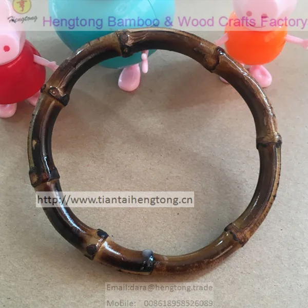 Оптовая продажа 12 шт./упак. недорогой изысканный темно коричневый бамбуковый