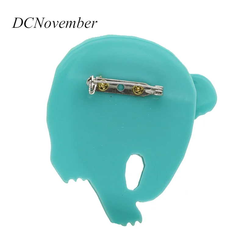 Винтаж брошь коала es Pins Для женщин мужчин медведь контактный Смола акрил Dcnovember