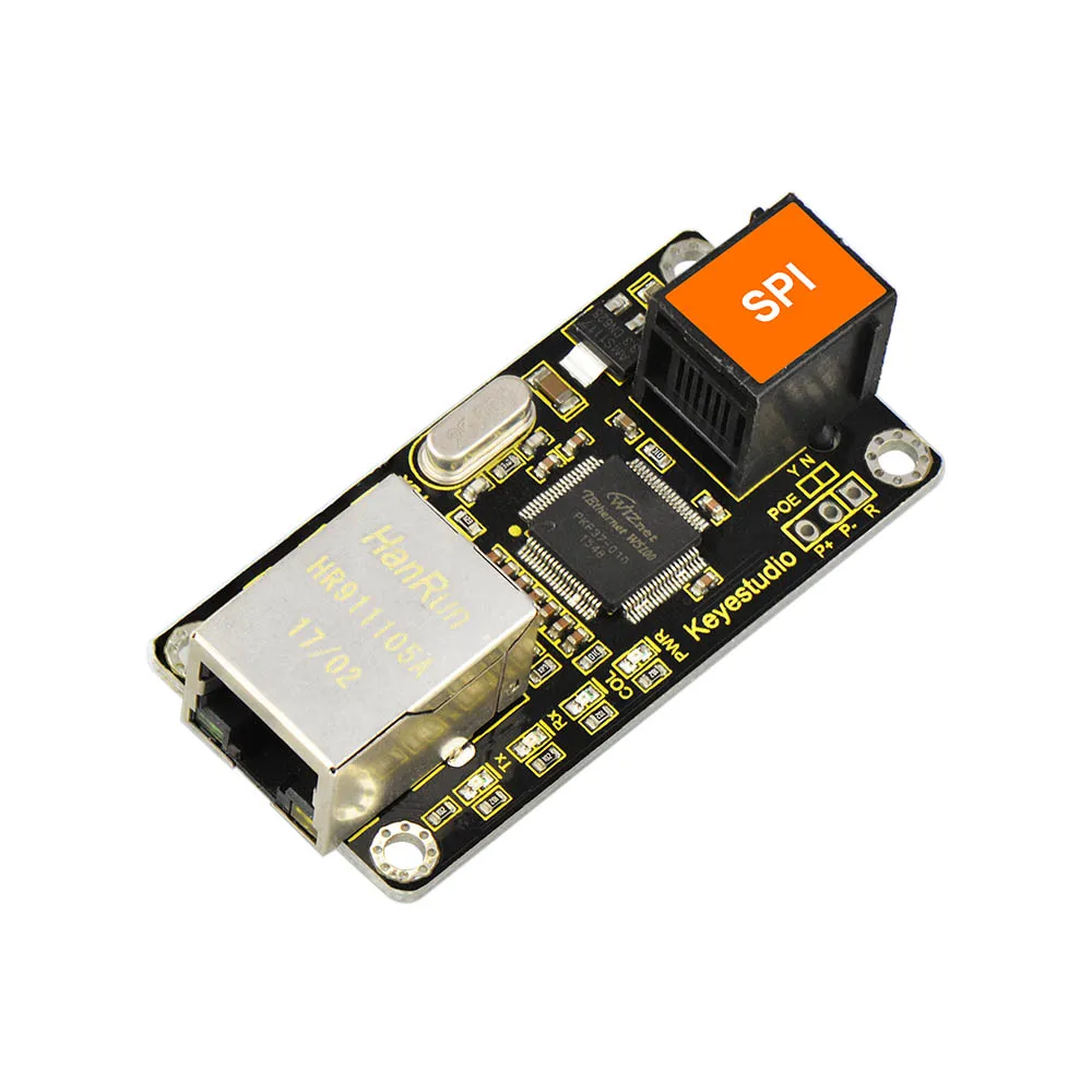 Сетевой модуль Keyestudio EASY plug W5100 Ethernet для Arduino STEAM|Аксессуары демонстрационных