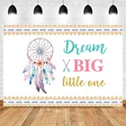 Бохо Ловец снов ребенок душ фон Мечта большой маленький фон для фотосъемки акварель детский душ вечерние фоны баннер