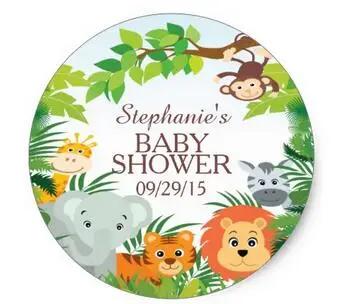 1 5 Дюймовый милый стикер в стиле сафари джунглей для будущей мамы | Канцтовары