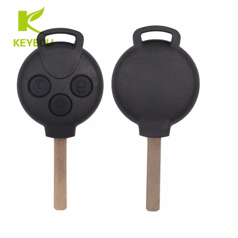 Чехол KEYECU для дистанционного ключа с 3 кнопками SMART Fortwo 450 Forfour 451 Roadstar 2008-2012 |