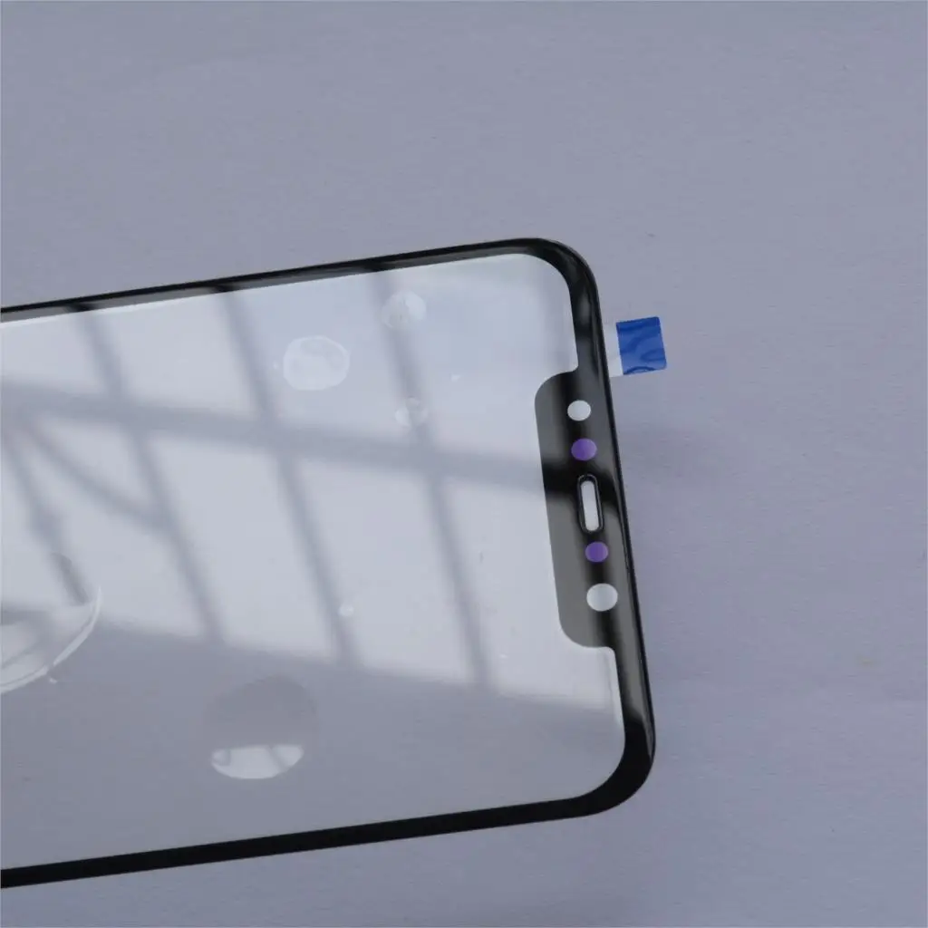 10pcs new 2 5d outer glass touch screen front glass outer lens for xiaomi pocophone f1 poco f1 free global shipping