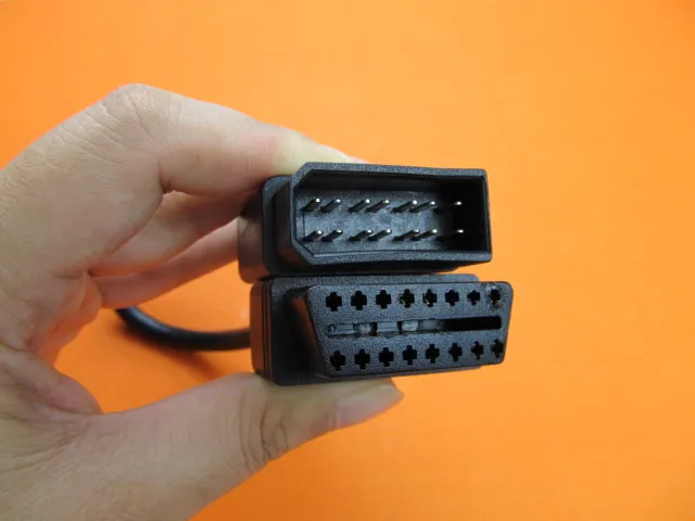 Для Nissan 14 Pin 14Pin папа к OBD OBD2 OBDII DLC 16 женский автомобильный диагностический адаптер