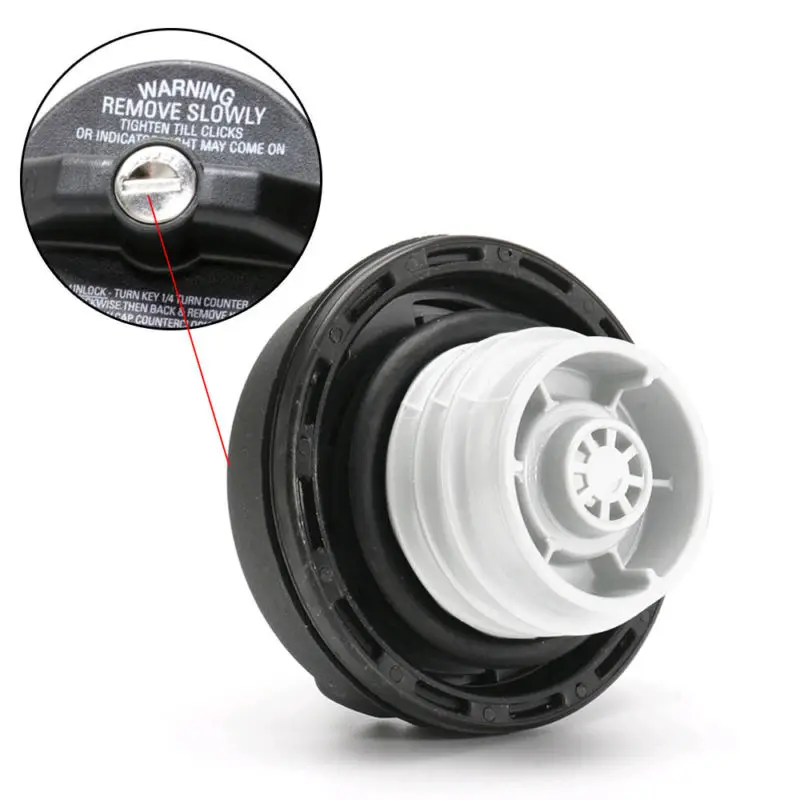 Крышки топливного бака автомобиля с 2 ключами Пластик Авто топливный бак Крышка