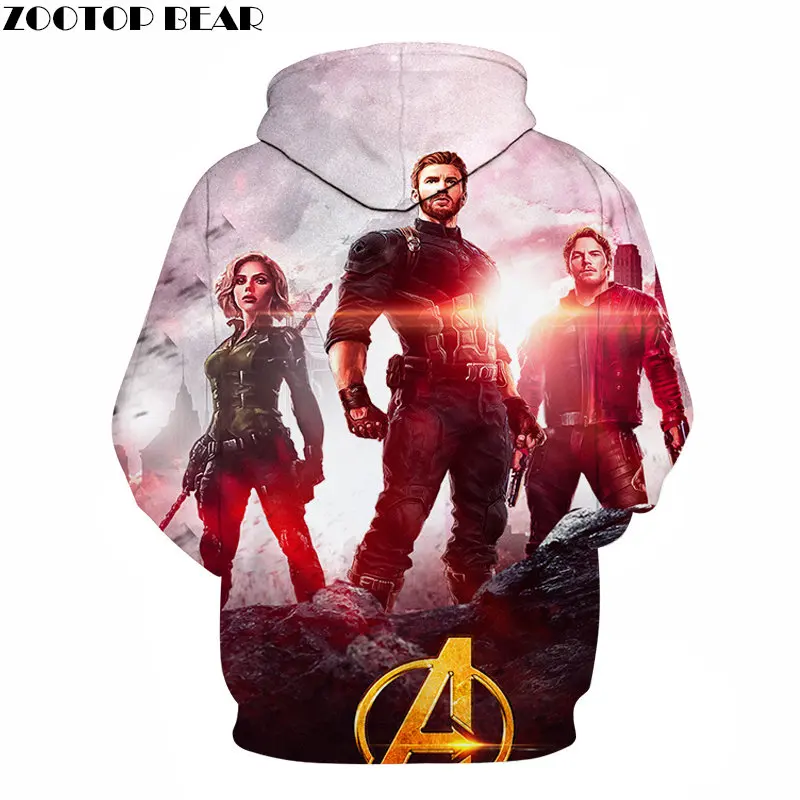 Ultron Age 3D печать Мстители 4 худи Мужские Толстовка Пуловер Marvel спортивный костюм весенняя одежда Мстители Азиатский размер S-6XL