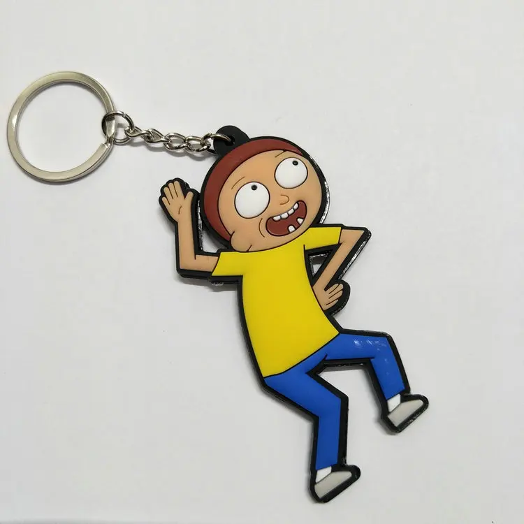 Рик и Морти пикле Совет рикса MEESEEKS металлическая ий Брелок с подвеской Украшение