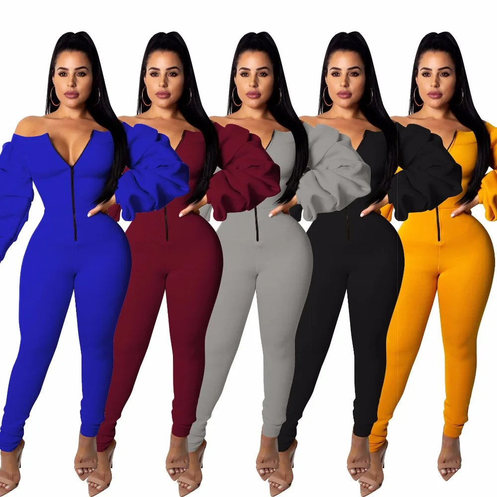 2018 Для женщин модные пикантные Боди Зима Vestidos Комбинезоны женские Клубные