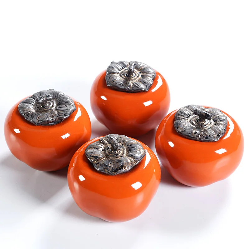 Банка для хранения чая из апельсина и персимона китайская банка caddy puer