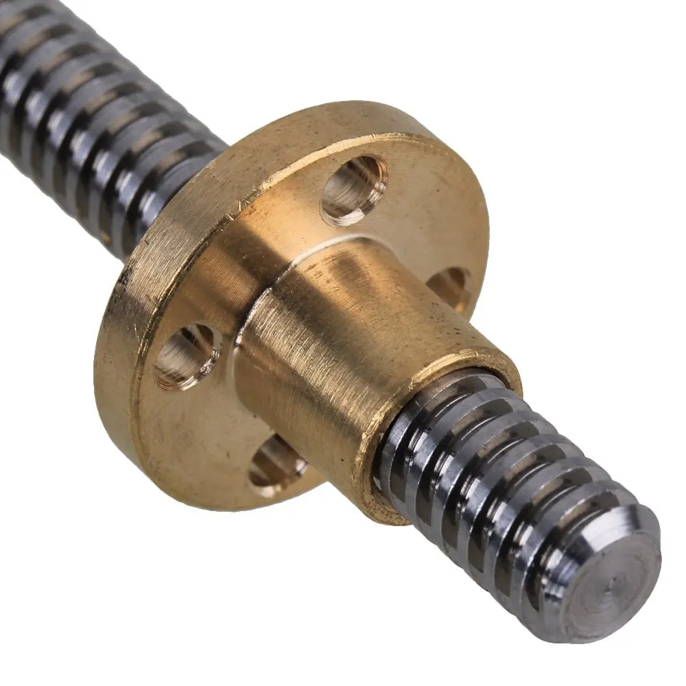 300 мм длина 2 диаметр Серебристый Горизонтальный свинцовый шток и подшипник с