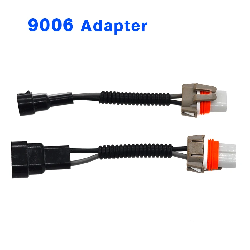 SKYJOYCE 2 шт. H4 H7 H11 9005 9006 Керамика Женский адаптер жгуты проводки разъем провода автомобиля разъем кабеля для HID светодиодный лампы